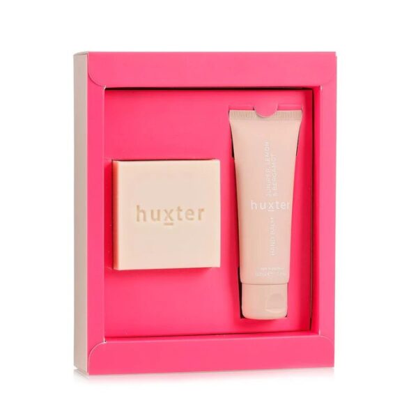 Huxter – Soap & Hand Balm Gift Box – Juniper, Lemon & Bergamot - Love Shack GIftware