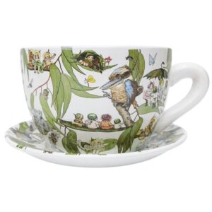 May Gibbs Gumnut Babies Tea Cup Planter 2 - Love Shack Giftware