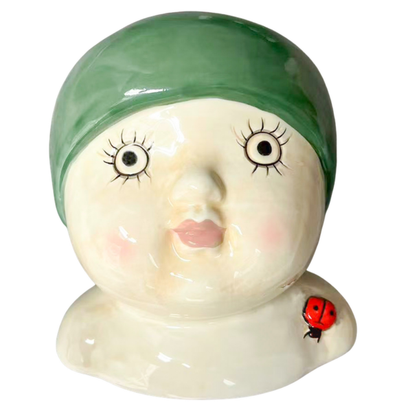 May Gibbs Gumnut Baby Planter Green 16cm 1 - Love Shack Giftware