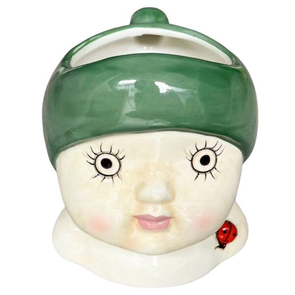 May Gibbs Gumnut Baby Planter Green 16cm - Love Shack Giftware