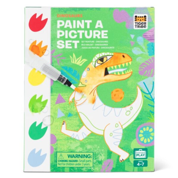 Tiger Tribe - Paint-a-Picture Set - Dinosaurs - Love Shack Giftware (3)