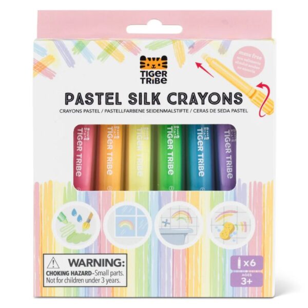 Tiger Tribe Pastel Silk Crayons - Love Shack Giftware (1)