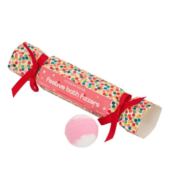 Xmas Bonbon Bath Fizzers - Marshmallow - Love Shack Giftware