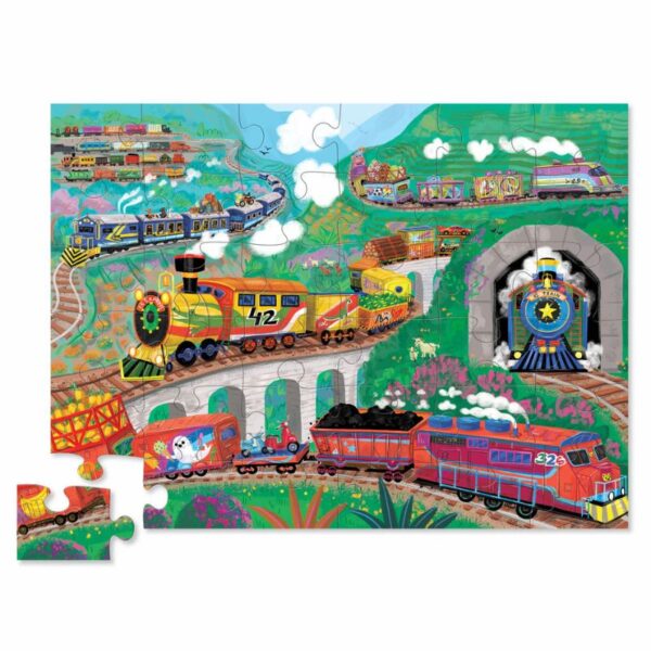 Classic Floor Puzzle 36 pc – All Aboard - Love Shack Giftware (1)