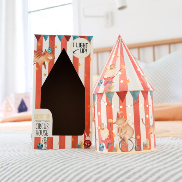 Splosh – Circus Light Up House - Love Shack Giftware