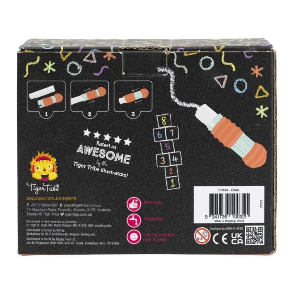 Tiger Tribe Chalk Stationery - Love Shack Giftware