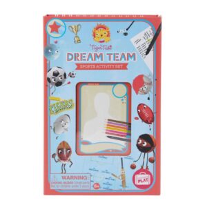 Tiger Tribe Dream Team – Sports Activity Set - Love Shack Giftware