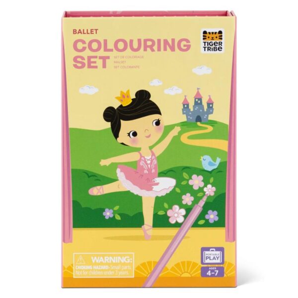 Tiger Tribe - Colouring Set - Ballet - Love Shack Giftware