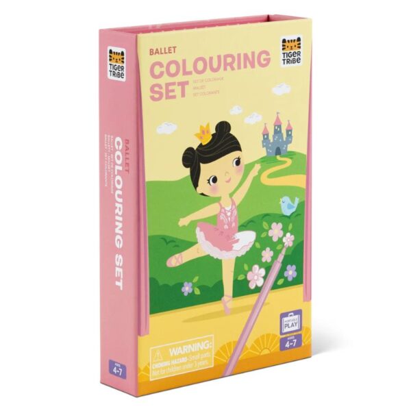 Tiger Tribe - Colouring Set - Ballet - Love Shack Giftware