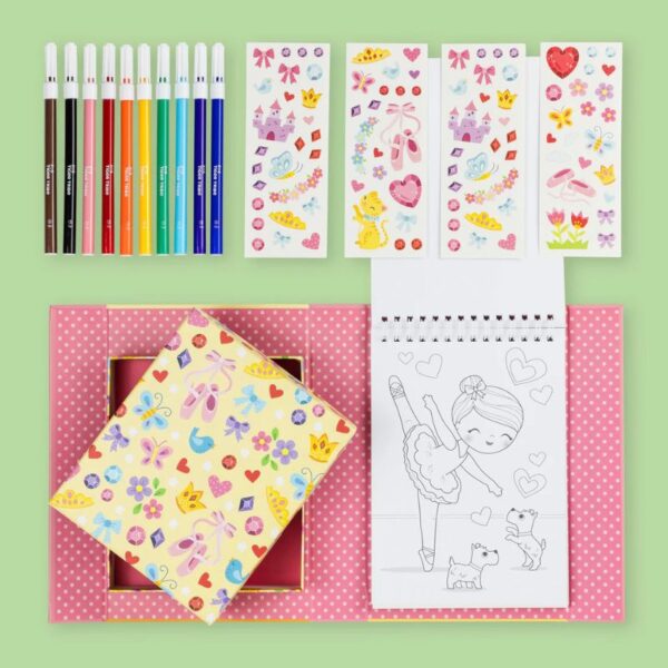 Tiger Tribe - Colouring Set - Ballet - Love Shack Giftware