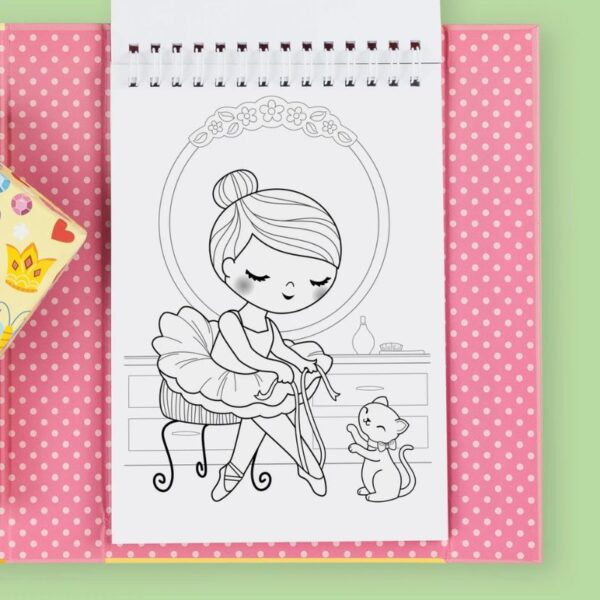 Tiger Tribe - Colouring Set - Ballet - Love Shack Giftware