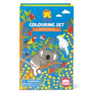 Tiger Tribe – Colouring Set – Aussie Animals - Love Shack Giftware