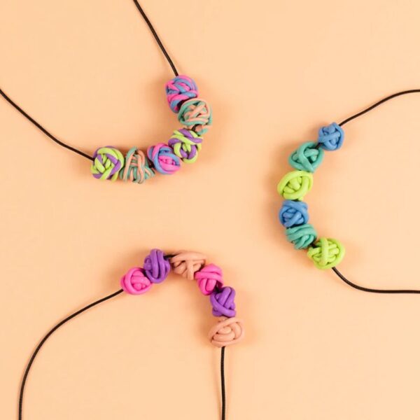 Tiger Tribe – Jewellery Design Kit – Twisty Beads Necklaces - Love Shack Giftware (3)