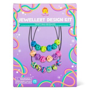 Tiger Tribe – Jewellery Design Kit – Twisty Beads Necklaces - Love Shack Giftware