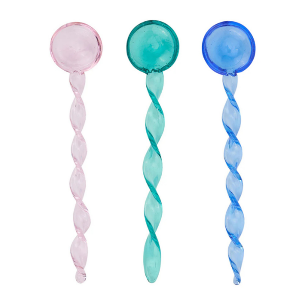 Cocktail Swizzle Spoons - Twist Set - Love Shack Giftware