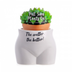 Put Some Plants On – The Wetter, The Better Planter - Love Shack Giftware