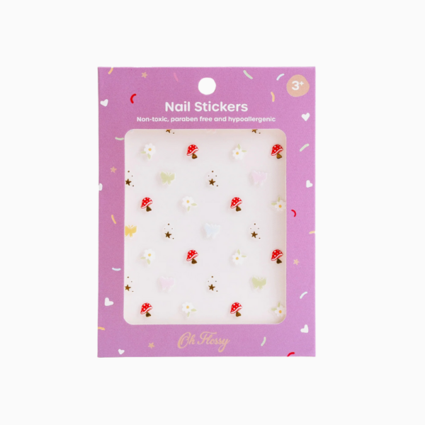 OH Flossy Nail Stickers - Magic Garden