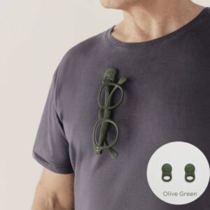 Klipsa - Spex Clip - Olive Green - Love Shack Giftware