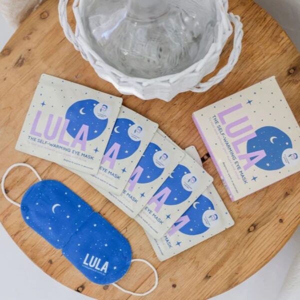 Lula – Lavender Self – Warming Eye Mask – 5 Masks - Love Shack Giftware (1)