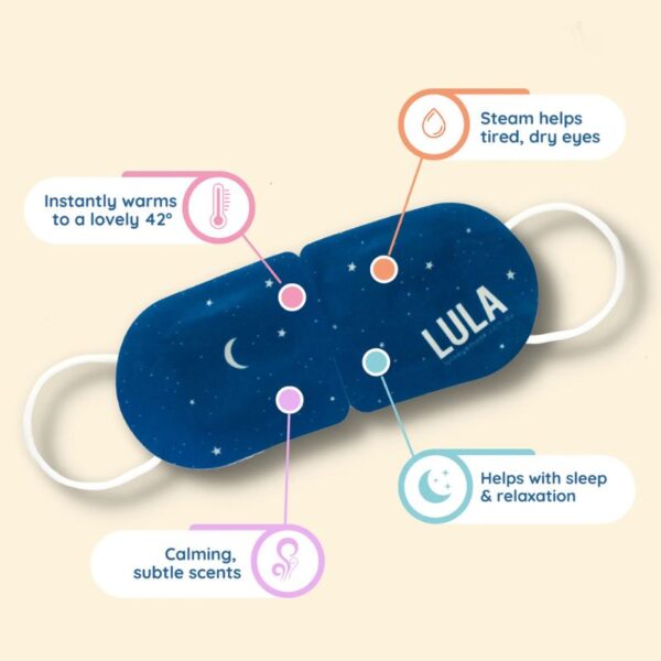 Lula – Self Warming Eye Mask - Love Shack Giftware