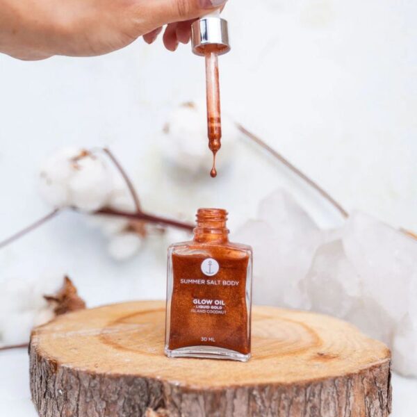 Summer Salt Body – Liquid Gold – Glow Oil 30ml - Love Shack Giftware (1)