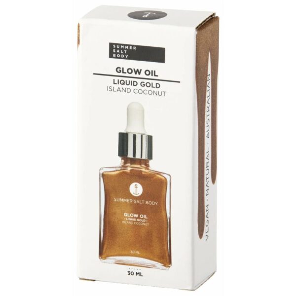Summer Salt Body – Liquid Gold – Glow Oil 30ml - Love Shack Giftware (3)