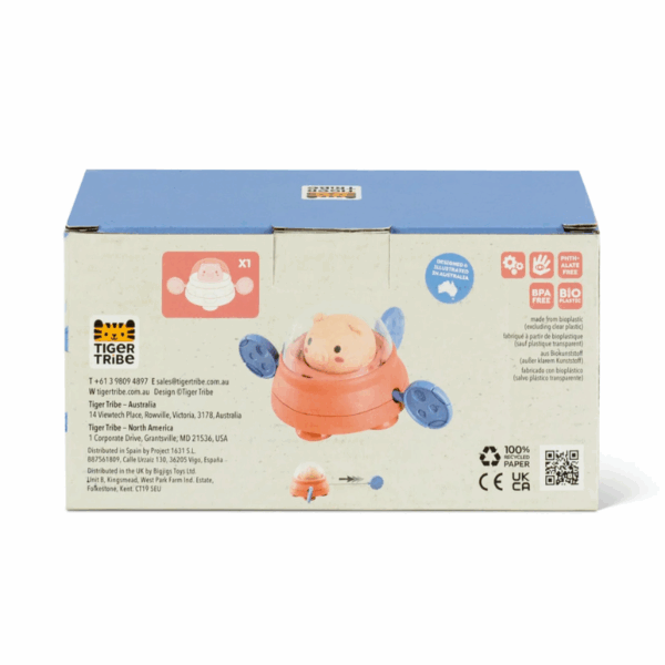 Bath Paddle Ship - Space Piggy - Love Shack Giftware