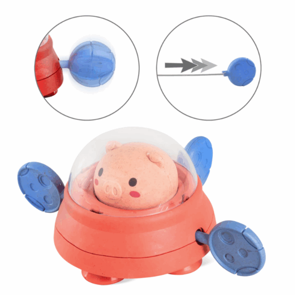 Bath Paddle Ship - Space Piggy - Love Shack Giftware