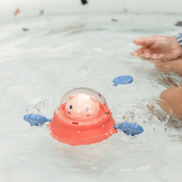 Bath Paddle Ship - Space Piggy - Love Shack Giftware