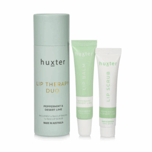 Lip Therapy Duo - Pale Green - Peppermint & Desert Lime - Love Shack Giftware