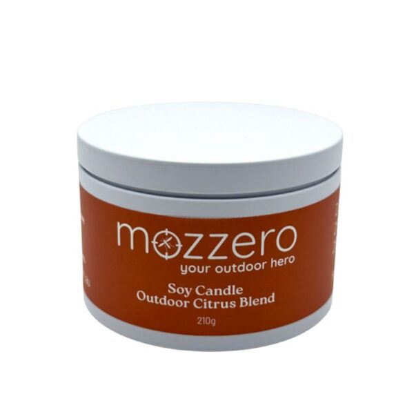Mozzero Soy Candle - Outdoor Citrus Blend - Love Shack Giftware
