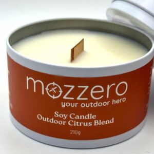 Mozzero Soy Candle - Outdoor Citrus Blend - Love Shack Giftware